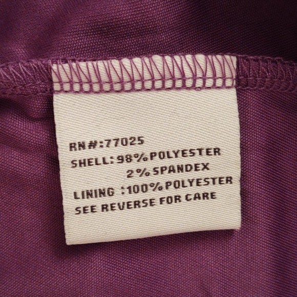 ☀️LIZ LANGE Asymetrical Skirt | Purple - Picture 8 of 8